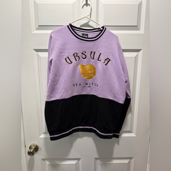 Disney The Little Mermaid Ursula Panel Crewneck​​ - Picture 2 of 7
